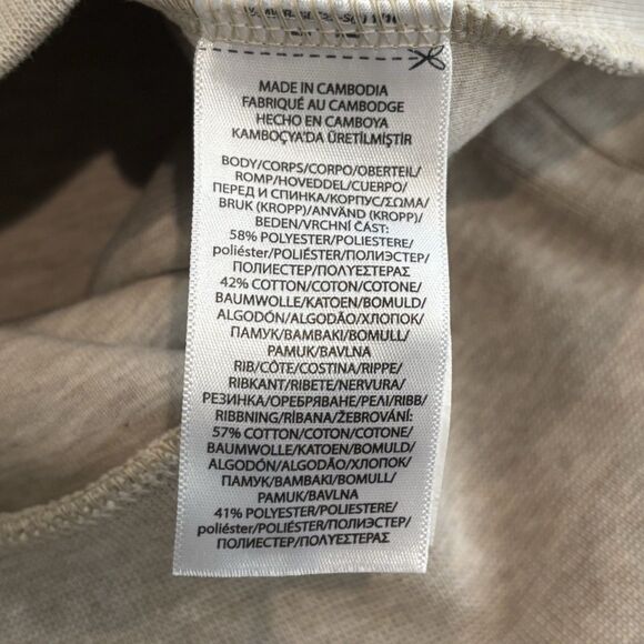 Polo Ralph Lauren Sweater Men XXL Tan Pullover Quarter Zip Sweatshirt Casual - Picture 7 of 8